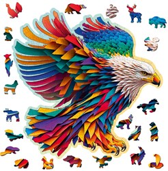 Wooden.City Puzzel - Bright Eagle