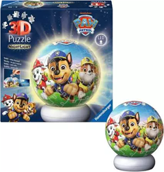 Ravensburger 3D Puzzle Nachtlicht Paw Patrol - Kinderpuzzle Lampe