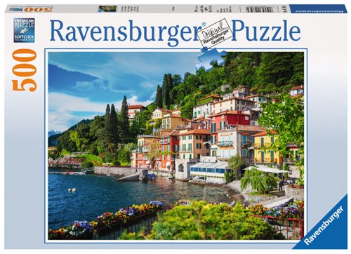 Ravensburger Puzzle Comer See Italien - Landschaftspuzzle 500 Teile