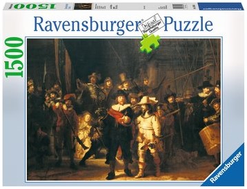 Ravensburger 16205 - Rembrandt, Die Nachtwache Puzzle, 1500 Teile
