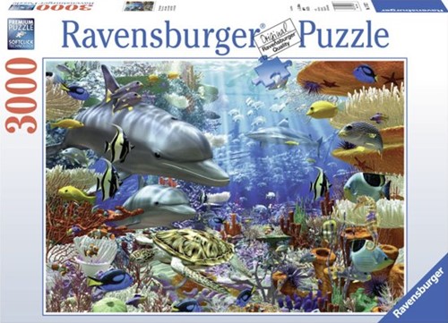 Ravensburger 17027 - Leben unter Wasser - 3000 Teile Puzzle