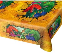 Folat Dinosaurier Tischdecke Kunststoff 130x180cm - Dino Dekoration-2