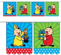 Folat Bumba Wimpelkette Kunststoff 10 Meter Kinderparty Dekoration-3