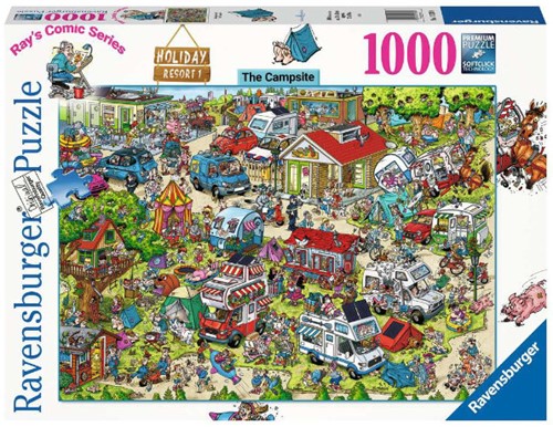 Ravensburger Holiday Resort 1: The Campsite (1000) AANBIEDING