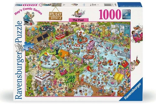 Legpuzzel Holiday Resort 3: The Pool, 1000st.