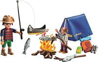 Playmobil Camping Spielset großer Tragekoffer - 9323-2