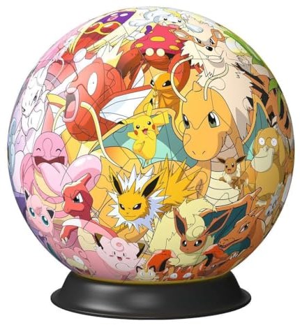 3D Puzzelbal Pokemon Karakters, 54st.-2