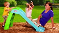 Little Tikes first slide green-2