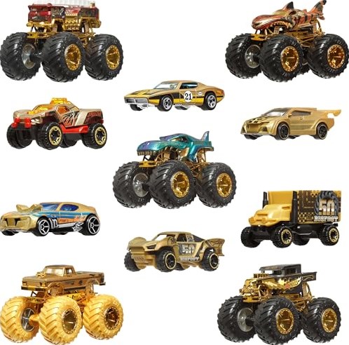 Hot Wheels Monster Trucks Spielzeug - Trophy Champions Kollektion 1:64-2