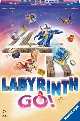 Ravensburger Brettspiel Labyrinth Go strategisches Familienspiel ab 7 Jahren-2