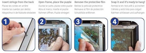 Jig & Puz Rahmen für Puzzles mit 1000 Teilen - 1 Teile-2