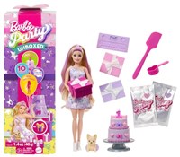 Mattel Barbie Modepuppe Geburtstag - mit lila Highlights und Überraschungen