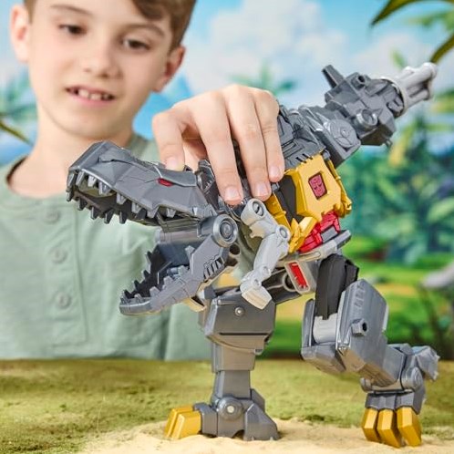 Transformers -  Cyberworld -  Chomp & Battle Grimlock-3