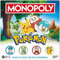 Hasbro Monopoly Pokémon Brettspiel - Pokémon Edition - Familienspiel