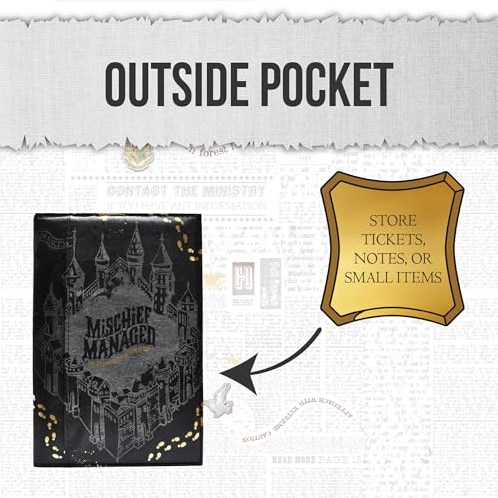 HARRY POTTER NOTEBOOK - A5 MARAUDERS MAP - MAGICAL LOCATIONS-3