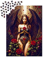 Enjoy Puzzle Dunkler Engel - 1000 Teile-3