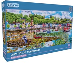 Gibsons Puzzle Low Tide at Tobermory - 636 Teile - Panorama-Puzzle