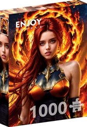 Enjoy Puzzle Feuer Element Puzzle 1000 Teile farbenfroh