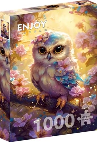 Enjoy Puzzle Sanfte Eule - 1000 Teile