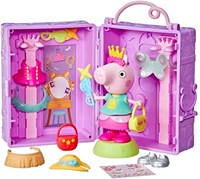 Hasbro Peppa Pig Kleiderschrank Spielset mit Zubehör und Stickern