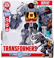 Transformers -  Cyberworld -  Chomp & Battle Grimlock-2