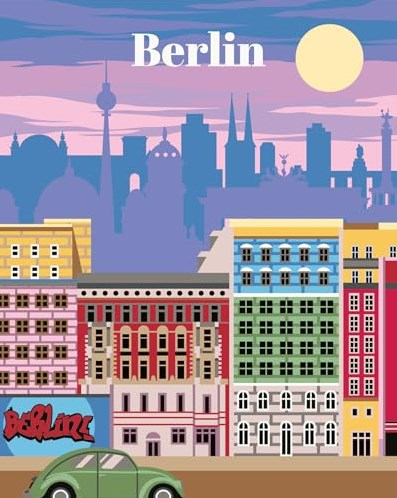 Ravensburger Malen nach Zahlen - CreArt Berlin Kunstset-2