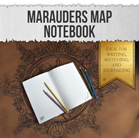 HARRY POTTER NOTEBOOK - A5 MARAUDERS MAP - MAGICAL LOCATIONS-2