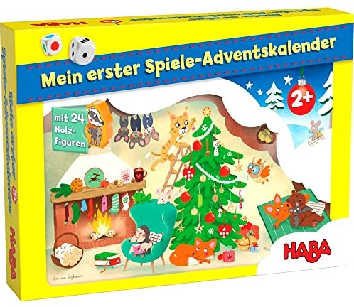 Haba !!! Mein erster Spiele-Adventskalender - Weihnachten in der Bärenhöhle (enkel in het Duits) - till end of stock