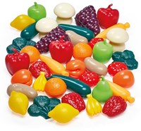 Ecoiffier Spielzeug Obst und Gemüse - 40-teiliges Kinderset-2