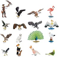 Bullyland Pfau Spielfigur Kunststoff Miniatur 9 cm grün-2