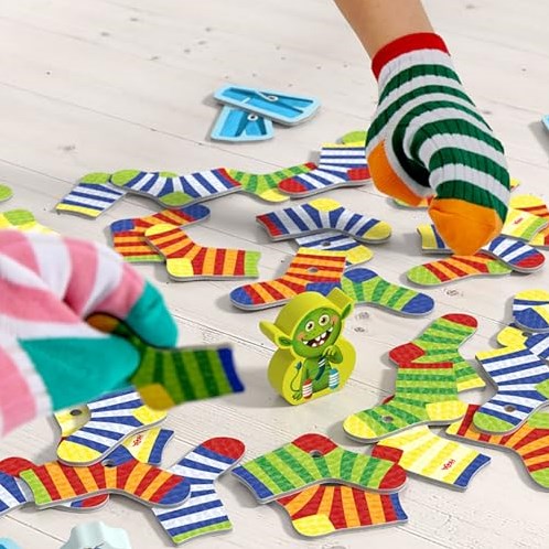 Haba Gesellschaftsspiel Rafle de chaussettes - Limited Edition Geburtstagsspiel für Kinder-2