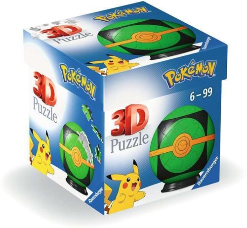 Ravensburger 3D Puzzleball Pokémon Dusk Ball - 54 Teile - Spielzeug