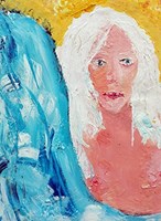 Grafika Mädchen mit weißem Haar - 300 Teile