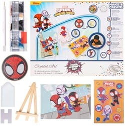 CRAFT BUDDY - SPIDEY CRYSTAL ART MEGA ACTIVITY SET