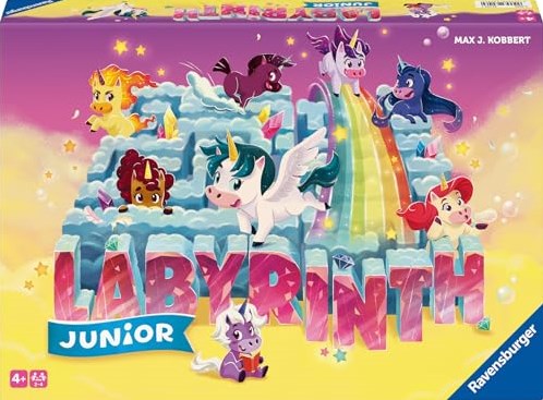 Ravensburger Brettspiel Junior Labyrinth Einhorn Abenteuer für Kinder-2