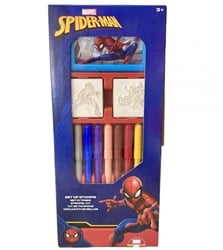 Kleuren stempel set Spiderman 13-delig