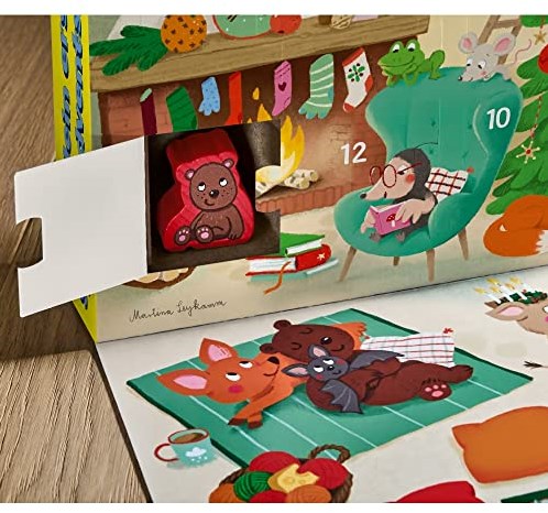 Haba !!! Mein erster Spiele-Adventskalender - Weihnachten in der Bärenhöhle (enkel in het Duits) - till end of stock-3