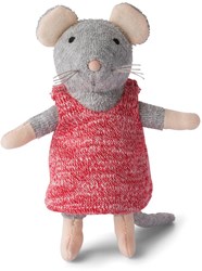 Het Muizenhuis Kuscheltier Maus Julia - Plüschpuppe für Kinder