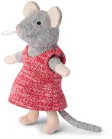Het Muizenhuis Kuscheltier Maus Julia - Plüschpuppe für Kinder-2