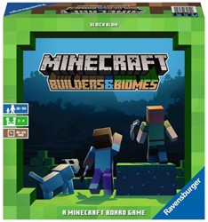 Ravensburger Minecraft Brettspiel Builders & Biomes Abenteuer