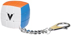 V-Cube Puzzle Schlüsselanhänger 3x3x3 Pillow Würfel blau orange