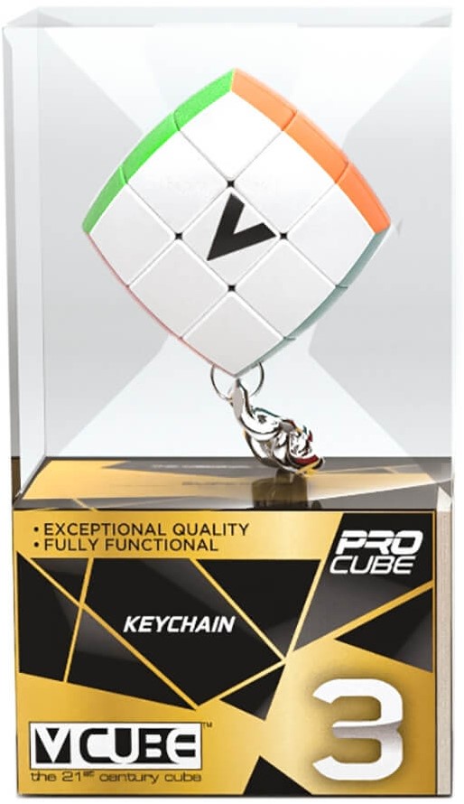 V Cube VCUBECHAIN14 Keychain 3 Pillow Schlusselanhanger 3 Kissen gemischt