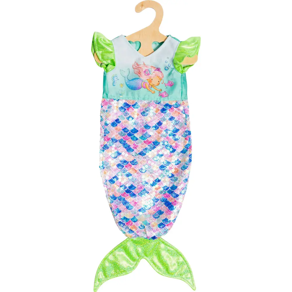 Heless Puppenkleidung Meerjungfrau Yara 35-45 cm Glitzerkleid