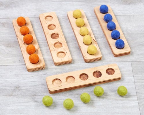 Cosy Felt Ball Five Frames (5Pk) - 52141