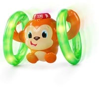 Bright Starts rollender Affe Spielzeug mit Licht und Musik für Babys-2