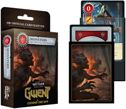 MNKY Entertainment Gwent Kartenhüllen Monsters 100 Stück - Kartenschutz