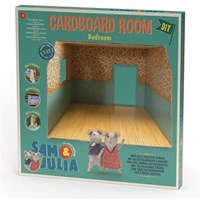 Het Muizenhuis Spielzeug Schlafzimmer Karton - Sam und Julia Hauptschlafzimmer-3