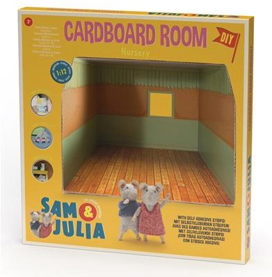 Het Muizenhuis Spielzeug Babyzimmer - Karton-Spielset für Kinder-3