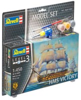 Revell Schiffsmodellbau-Set HMS Victory - mit Farben und Kleber