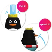 Edushape Badespielzeug Roly Poly Pinguin-2